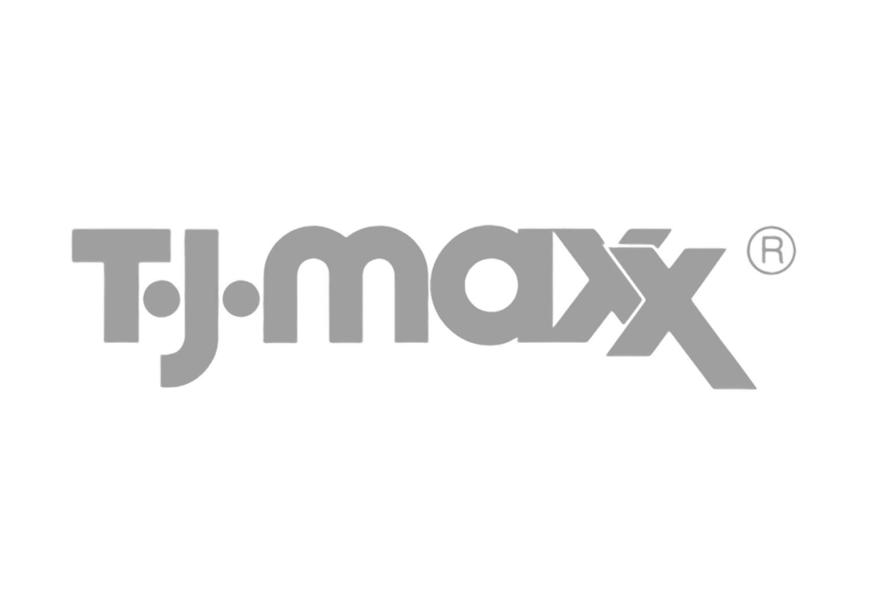 A logo belonging to a clothing and home decor company called TJ Maxx.